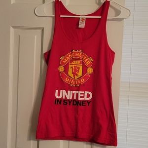 Manchester United red tank